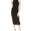 MICHAEL Michael Kors Sleeveless Center Front Ruched Midi Dress | Dresses -Flex Shoe Store 518D8yI1QsL. AC SR736920