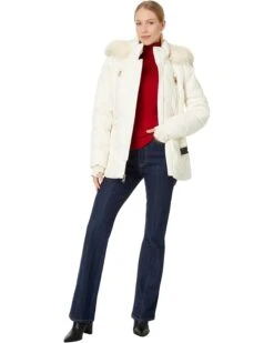 MICHAEL Michael Kors Active Puffer With Fur Trim Hood A423409B | Coats & Outerwear -Flex Shoe Store 61KUgCvwKFL. AC SR736920
