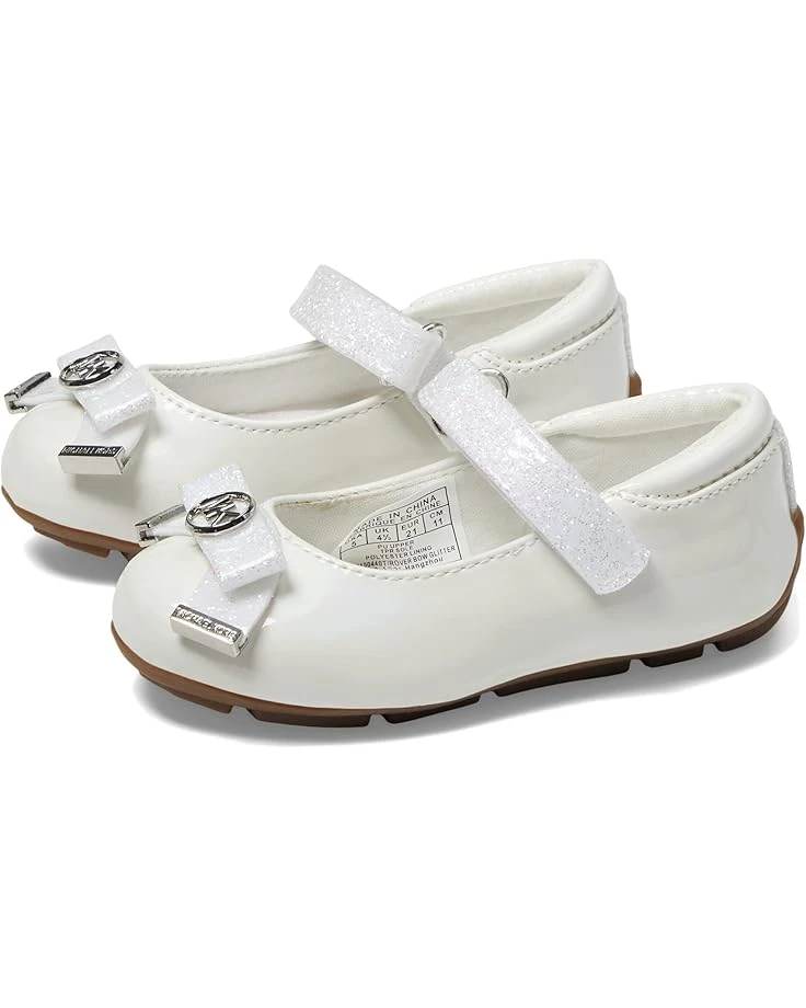 MICHAEL Michael Kors Kids Rover Bow Glitter (Toddler) | Flats 3 MICHAEL Michael Kors Kids Rover Bow Glitter (Toddler) | Flats