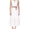 MICHAEL Michael Kors Linen Slub Tiered Dress | Dresses -Flex Shoe Store 61hmoUdjIDL. AC SR736920