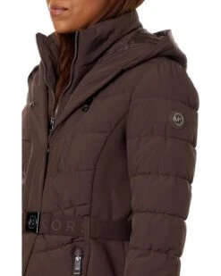 MICHAEL Michael Kors Belted Active Puffer A421168C | Coats & Outerwear -Flex Shoe Store 711AU2KIjL. AC SR736920