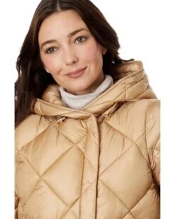 MICHAEL Michael Kors Hooded Long Quilt Puffer M426079C68 | Coats & Outerwear -Flex Shoe Store 71D76oZ 6qL. AC SR736920