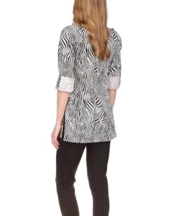 MICHAEL Michael Kors Graphic Zebra Tunic | Shirts & Tops -Flex Shoe Store 71dYqAK60bL. AC SR736920
