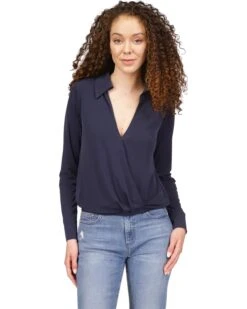 MICHAEL Michael Kors Collar Wrap Top | Shirts & Tops