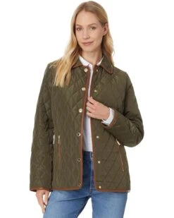 MICHAEL Michael Kors Snap Front Quilt M425969BZ | Coats & Outerwear -Flex Shoe Store 71vV79Ih0WL. AC SR736920