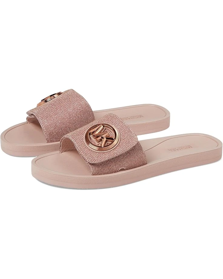MICHAEL Michael Kors MK Charm Slide | Sandals 8 MICHAEL Michael Kors MK Charm Slide | Sandals - Image 6