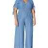 MICHAEL Michael Kors Tencel V-Neck Tie Jumpsuit | Jumpsuits & Rompers -Flex Shoe Store 71wUfen1kuL. AC SR736920